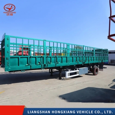 Herstellung von 40ft Seitenwand-Frachtzaun-Semi-Anhänger mit ABS-Anti-Block-Bremssystem