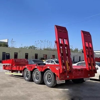 80 t Semi-Anhänger mit MacPherson-Aufhängung und abnehmbarem Hals