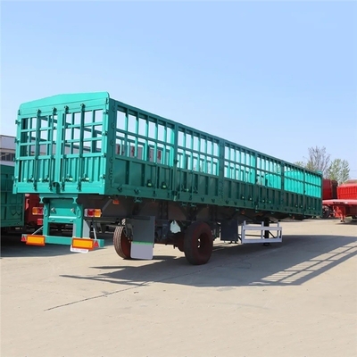 Side Dump Fence Semi-Trailer Truck mit Anpassungsoption und 1820mm Laufblatt
