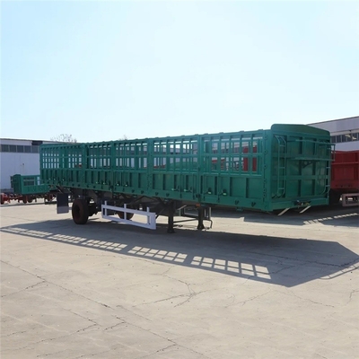 Side Dump Fence Semi-Trailer Truck mit Anpassungsoption und 1820mm Laufblatt
