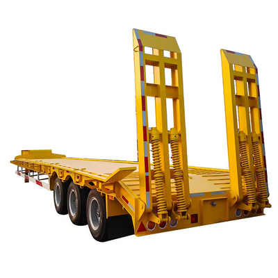 2 3 4 Achse Niedrigbett Niedriger Junge Schwerlastwagenanhänger ohne ABS-Anti-Block-Bremssystem
