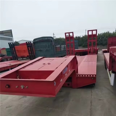 40ft Anhänger Heavy Duty Lowboy Low Bed Semi-Trailer mit 3-Jahres-Nachverkaufsservice