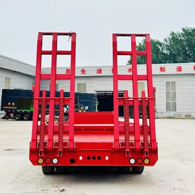 18 Meter langer Semi-Trailer mit niedrigem Bett Lowboy-Ausrüstung