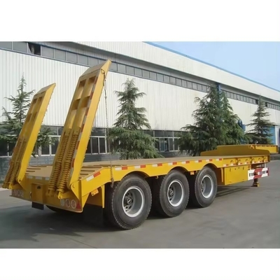 18 Meter langer Semi-Trailer mit niedrigem Bett Lowboy-Ausrüstung