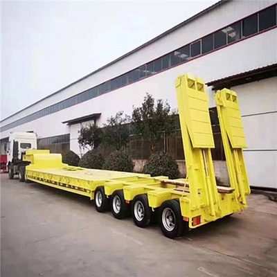 Flachbettcontainer des Typs MacPherson Halbanhänger für den Transport schwerer Güter