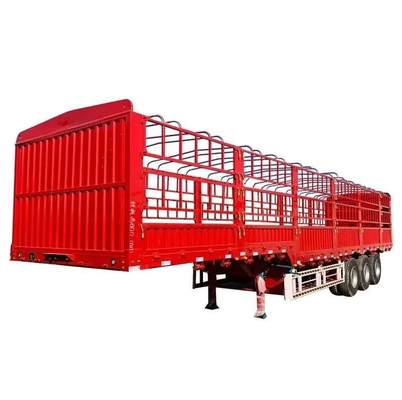 40ft Seitenwand Semi-Trailer Cargo Trailer Karosserieteile für den Transport von Schwerlastfahrzeugen
