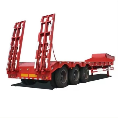 Schwerlastförderfähiger, ausdehnbarer, niedriglastfähiger Deckanhänger mit hydraulischem Windblattransport