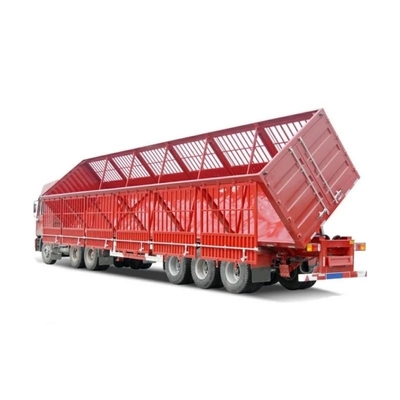 High Fence Side Wall Pile Semi-Trailer mit Anpassungsoption und 1820mm Fußboden