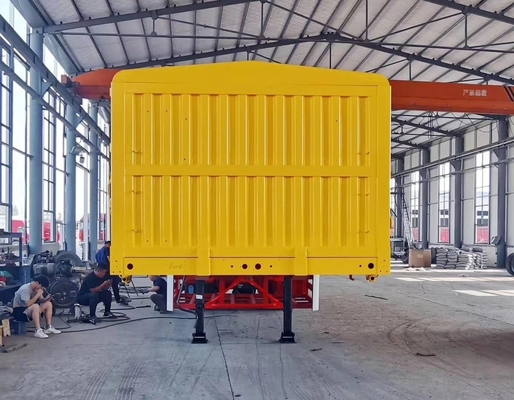 High Fence Side Wall Pile Semi-Trailer mit Anpassungsoption und 1820mm Fußboden