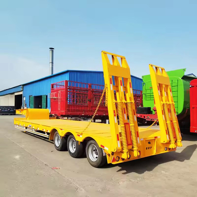 Skelettartiges Niedrigbettladen Semi-S 40FT 20FT LKW Container Trailer für Langlebig