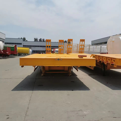 Skelettartiges Niedrigbettladen Semi-S 40FT 20FT LKW Container Trailer für Langlebig