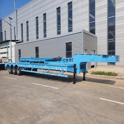 50 Tonnen Lowbed Semi Truck Low Bed Trailers für schwere Anlagen zu erschwinglichen Preisen