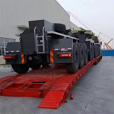 13T Achse 2/3/4/5 Achsen 18m 45T Flatbed Erweiterbares Traktor mit Containerverschluss