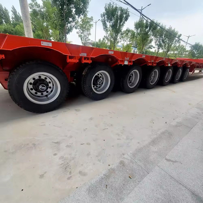2 Achsen 3 Achsen 4 Achsen Schwerlast-Laufbett-Lkw-Fahrzeug 80 Tonnen-100 Tonnen