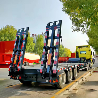 Lange 80t Lowbed Lowboy-Lader mit 2,3 Achsen und 1 Jahr Kundendienst