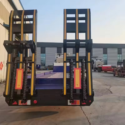 Lange 80t Lowbed Lowboy-Lader mit 2,3 Achsen und 1 Jahr Kundendienst