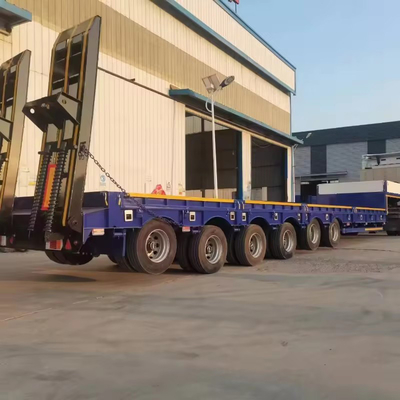 60 Tonnen 40 Tonnen 3 Achsen 40 FT 45 FT Flachbett Flachbett Container Halbfahrzeuganhänger
