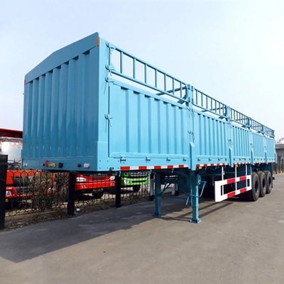 3 Achsen 60 Tonnen Stake Fence Cargo Warehouse Semi-Trailer mit ABS Anti-Block Bremssystem