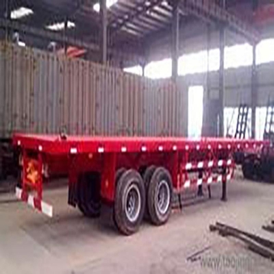 Lowboy Semi-Trailer 60-80t mit Klappkonstruktion und Flatbed-Option enthalten