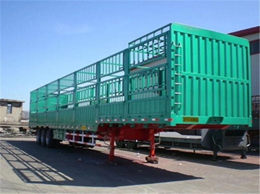 8 Tonnen 2 oder 3 Achsen 40 Tonnen Tiefbett Semi-Anhänger/Lkw-Anhänger Seitenwand Semi-Anhänger
