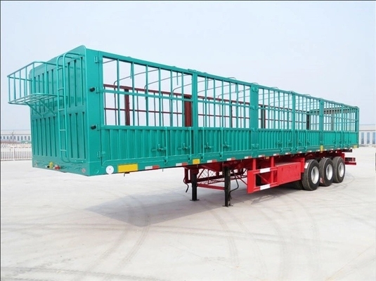 8 Tonnen 2 oder 3 Achsen 40 Tonnen Tiefbett Semi-Anhänger/Lkw-Anhänger Seitenwand Semi-Anhänger