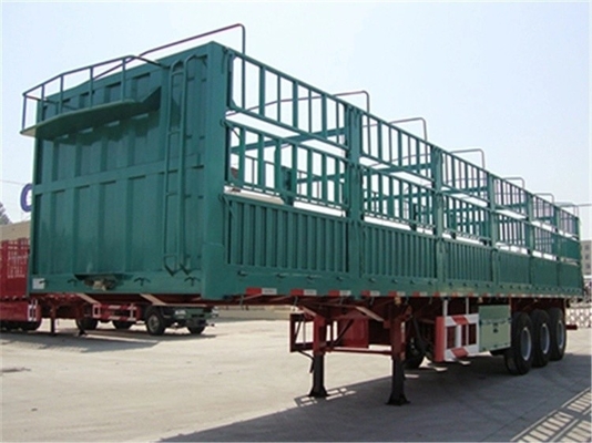 8 Tonnen 2 oder 3 Achsen 40 Tonnen Tiefbett Semi-Anhänger/Lkw-Anhänger Seitenwand Semi-Anhänger