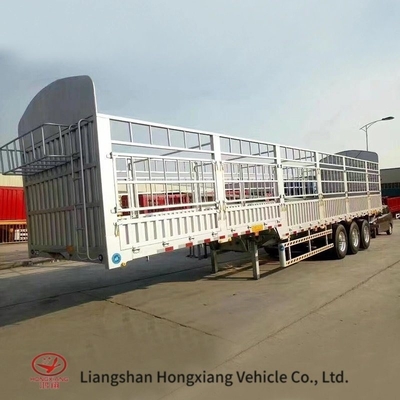 High Wall Truck Semi-Anhänger Gooseneck Pferdeanhänger mit Design und 5,8 Tonnen Kapazität