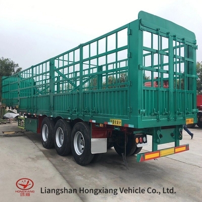 Domi 2/3/4 Achsen 40FT Zaun Ladung Semi-Anhänger für Schwerlasttransport
