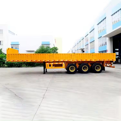 Selbstdumping Nicht-Selbstdumping Niedrigbett Semi-Trailer Abmessungen 13500X3000X1550 mm Hergestellt