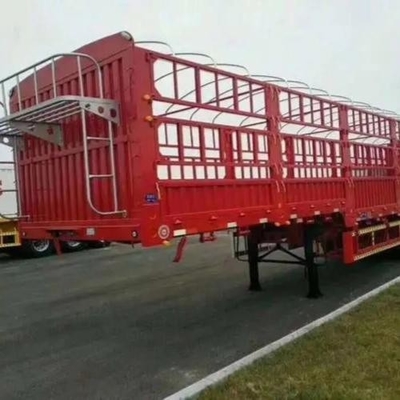 3-Achsen-Zaun-Semi-Anhänger mit Anpassungsoption und 8.12.16 Reifennummer