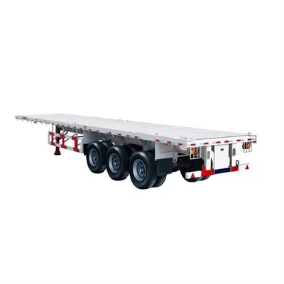 80 Tonnen abnehmbare Gänsehals-Lowlader Lowboy-Semi-Trailer mit Schwerlastklasse