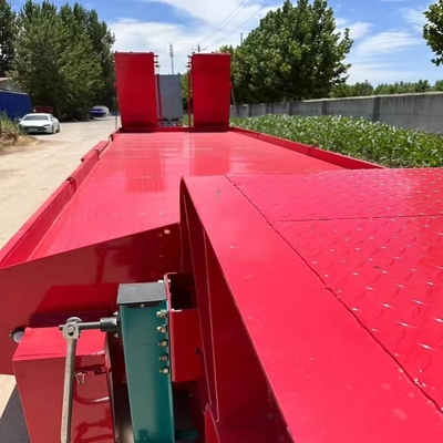 40 FT Flat Half Low Bed Loader Hook Board Transport Trailer mit Fußboden 1820 mm Flatbed
