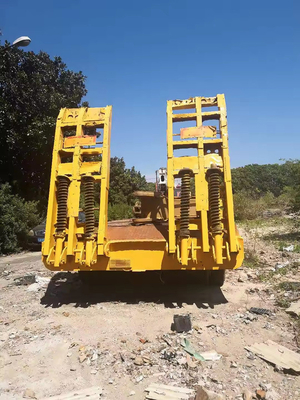 Eisen 40FT 50FT 60FT 12m 12 Räder Flatbed Semi-Trailer mit 2,3 Achsen