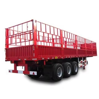 Stahl-Aluminiumbeine und Anpassung 3 Achsen Zaun Anhänger für den Transport von Vieh