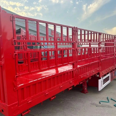 40 Tonnen schwerer Schüttguttransport-Schienenanhänger mit hoher Hürde und ABS-Anti-Block-Bremse