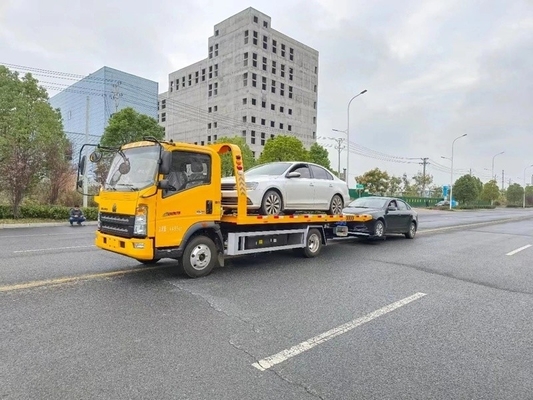 4X2 Flachbett-Wiederherstellungsfahrzeug mit anderen Namen 25t Schleppfahrzeug unter dem Aufzug Wrecker-Lkw