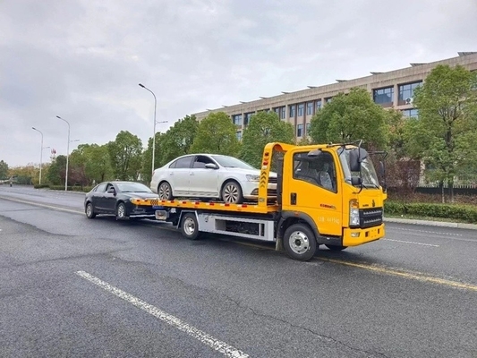 4X2 Flachbett-Wiederherstellungsfahrzeug mit anderen Namen 25t Schleppfahrzeug unter dem Aufzug Wrecker-Lkw