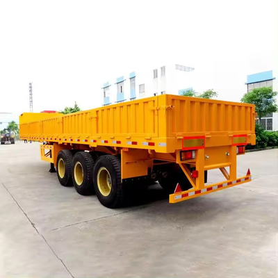 40 ft 80 Tonnen Flachbett-Semi-Anhänger aus Kohlenstoffstahl für Containertransport