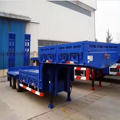 13500X3000X1550 mm am beliebtesten 11 Achs 40 Tonnen niedriges Lager Semi-Anhänger auf individuelle Weise