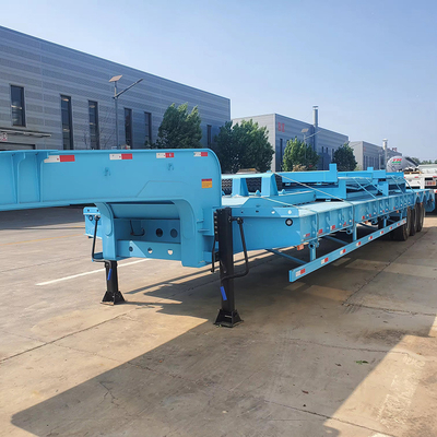 13500X3000X1550 mm am beliebtesten 11 Achs 40 Tonnen niedriges Lager Semi-Anhänger auf individuelle Weise