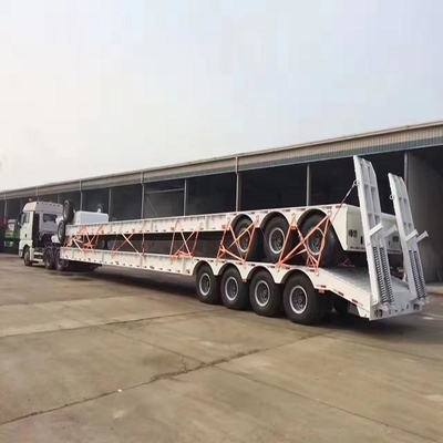 13500X3000X1550 mm am beliebtesten 11 Achs 40 Tonnen niedriges Lager Semi-Anhänger auf individuelle Weise