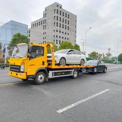 4*2 Fahrzeugfahrzeug Typ 5 Tonnen Flachbettbrücke Traktor Schleppwagen Selbstlader Flachbett Rückgewinnungstraktor