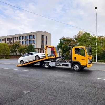 4*2 Fahrzeugfahrzeug Typ 5 Tonnen Flachbettbrücke Traktor Schleppwagen Selbstlader Flachbett Rückgewinnungstraktor