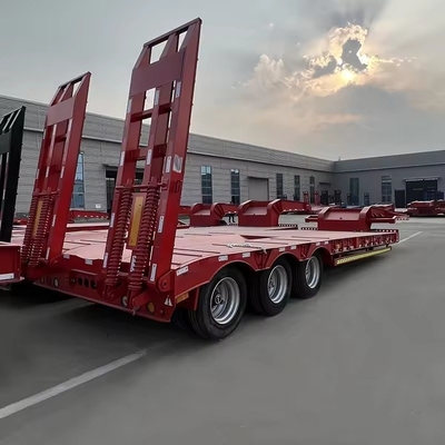 Selbstdumpfender 6-Linien- und 12-Achs-Gusshals-Lager-Schienenanhänger für schwere Maschinen
