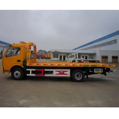 4 Tonnen Flatbed Recovery Truck 4X2 Wheel Lift Road Wrecker Schleppwagen in Myanmar