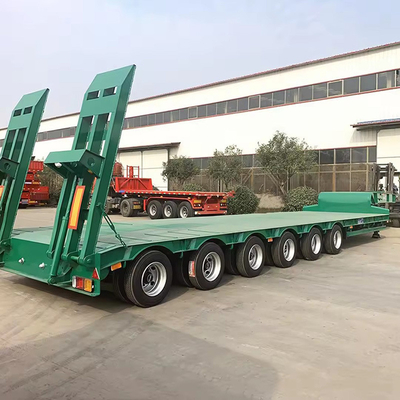 Direkt 3 Achsen 40FT 60FT Container Chassis Flachbett Halbanhänger mit 12r22.5 Reifen