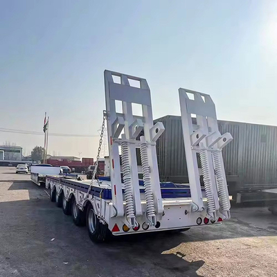 Aufhängungssystem für einen 40 Fuß flachen Sattelanhänger für den Containerverkehr