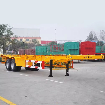 3 Achsen Good 40FT Flatbed Transport Truck Trailer Schwerlastgrad 1820mm Laufboden