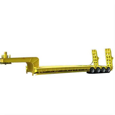 Drei Linien, sechs Achsen, 40 60 Tonnen, langes, niedriges Anhänger mit 1820 mm Laufboden