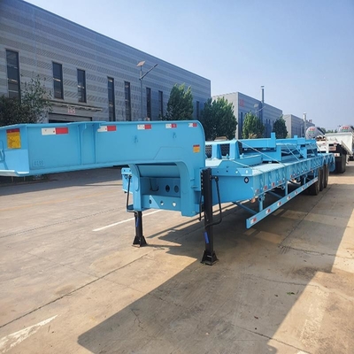 4 Achsen niedriges Flat-Semi-Trailer Niedrigbett Flat-Trailer 60 Tonnen für Ihren Nutzen